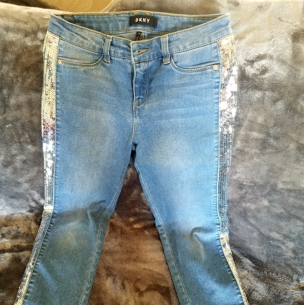 DKNY sparkly girlie jeans